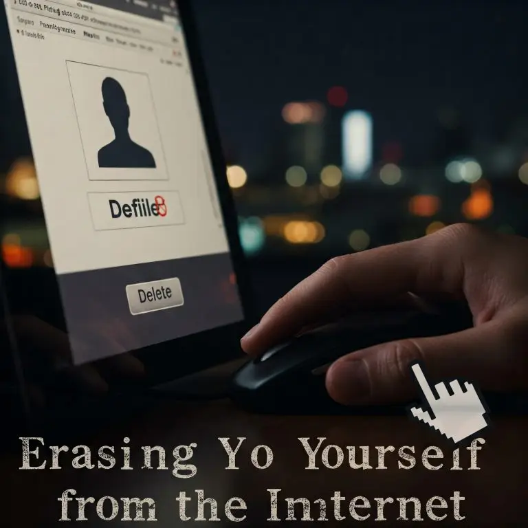 Erasing Yourself from the Internet